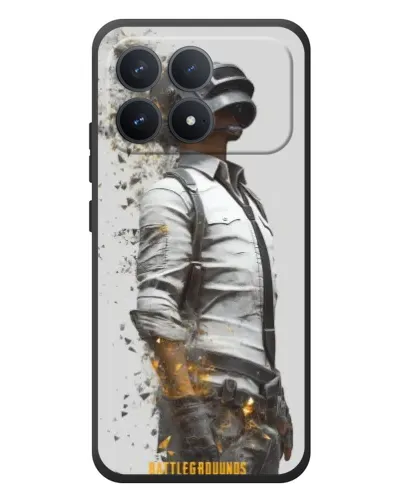 Чохол для Xiaomi Poco F8 Pro з картинкою «PUBG — боєць у пилу» Чохол для Xiaomi Poco F8 Pro з картинкою «PUBG — боєць у пилу»