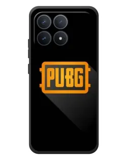 Чохол для Xiaomi Poco F8 Pro з картинкою «PUBG — рамка лого»