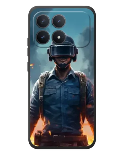 Чохол для Xiaomi Poco F8 Pro з картинкою «PUBG — реалістичний герой» Чохол для Xiaomi Poco F8 Pro з картинкою «PUBG — реалістичний герой»