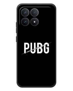 Чохол для Xiaomi Poco F8 Pro з картинкою «PUBG — білий логотип»