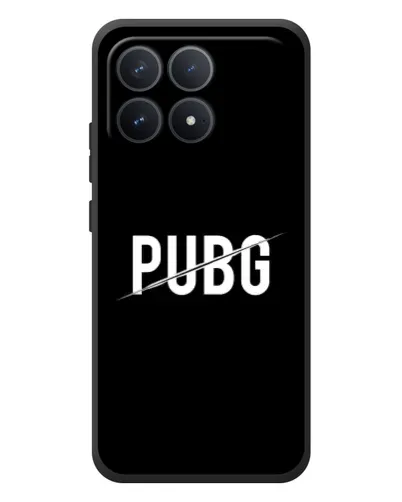 Чохол для Xiaomi Poco F8 Pro з картинкою «PUBG — білий логотип» Чохол для Xiaomi Poco F8 Pro з картинкою «PUBG — білий логотип»