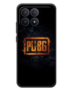 Чохол для Xiaomi Poco F8 Pro з картинкою «PUBG — золотий логотип»