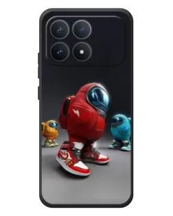 Чехол для Xiaomi Poco F8 Pro с картинкой «Among Us — 3D стиль» Чехол для Xiaomi Poco F8 Pro с картинкой «Among Us — 3D стиль»