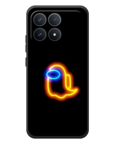 Чехол для Xiaomi Poco F8 Pro с картинкой «Among Us неоновое сияние» Чехол для Xiaomi Poco F8 Pro с картинкой «Among Us неоновое сияние»