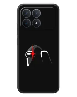 Чехол для Xiaomi Poco F8 Pro с картинкой «Among Us шлем» Чехол для Xiaomi Poco F8 Pro с картинкой «Among Us шлем»