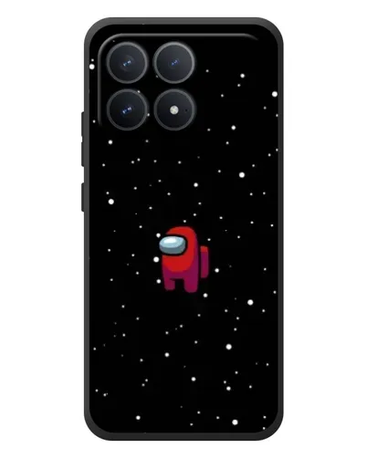 Чехол для Xiaomi Poco F8 Pro с картинкой «Красный Among Us» Чехол для Xiaomi Poco F8 Pro с картинкой «Красный Among Us»