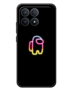 Чехол для Xiaomi Poco F8 Pro с картинкой «Among Us градиент»