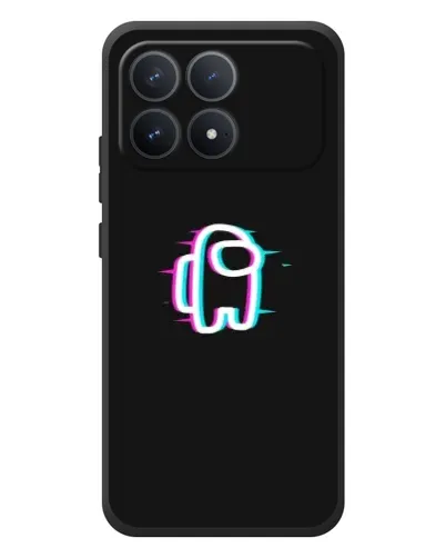Чехол для Xiaomi Poco F8 Pro с картинкой «Among Us неон» Чехол для Xiaomi Poco F8 Pro с картинкой «Among Us неон»