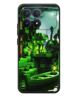 Чехол для Xiaomi Poco F8 Pro с картинкой «Minecraft лесной пейзаж» Чехол для Xiaomi Poco F8 Pro с картинкой «Minecraft лесной пейзаж»