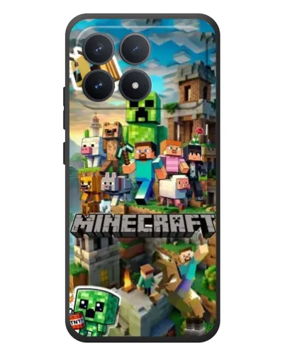 Чехол для Xiaomi Poco F8 Pro с картинкой «Замок Minecraft» Чехол для Xiaomi Poco F8 Pro с картинкой «Замок Minecraft»