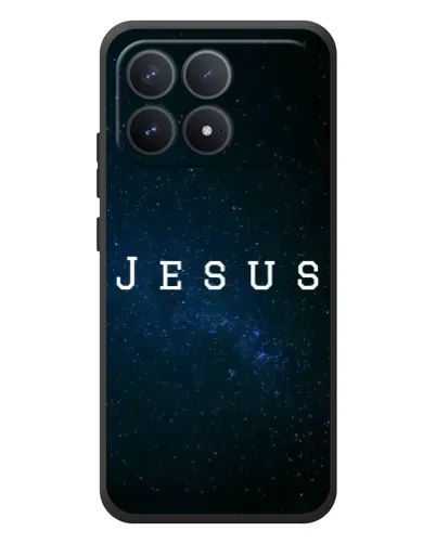 Чехол для Xiaomi Poco F8 Pro с картинкой «Звездное небо Jesus» Чехол для Xiaomi Poco F8 Pro с картинкой «Звездное небо Jesus»