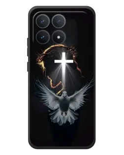Чехол для Xiaomi Poco F8 Pro с картинкой «Голубь и Свет»