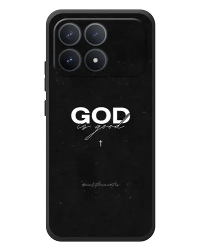 Чехол для Xiaomi Poco F8 Pro с картинкой «GOD — Бог над всем» Чехол для Xiaomi Poco F8 Pro с картинкой «GOD — Бог над всем»