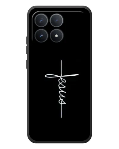 Чехол для Xiaomi Poco F8 Pro с картинкой «Тонкая линия веры» Чехол для Xiaomi Poco F8 Pro с картинкой «Тонкая линия веры»