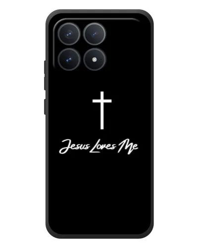 Чехол для Xiaomi Poco F8 Pro с картинкой «Иисус любит тебя» Чехол для Xiaomi Poco F8 Pro с картинкой «Иисус любит тебя»