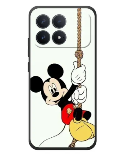 Чехол для Xiaomi Poco F8 Pro с картинкой «Mickey на канате»