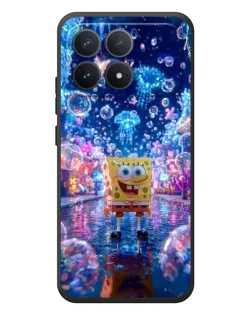 Чехол для Xiaomi Poco F8 Pro с картинкой «Неоновый океан» Чехол для Xiaomi Poco F8 Pro с картинкой «Неоновый океан»