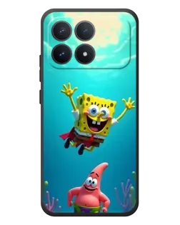 Чехол для Xiaomi Poco F8 Pro с картинкой «Спанч Боб под водой» Чехол для Xiaomi Poco F8 Pro с картинкой «Спанч Боб под водой»