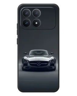 Чехол для Xiaomi Poco F8 Pro с картинкой «Mercedes на черном»