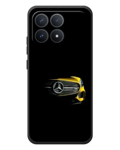 Чехол для Xiaomi Poco F8 Pro с картинкой «Mercedes — ретро стиль»