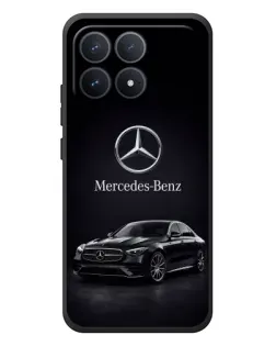Чехол для Xiaomi Poco F8 Pro с картинкой «Mercedes — решетка радиатора»