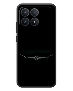 Чехол для Xiaomi Poco F8 Pro с картинкой «Mercedes Stealth Look»