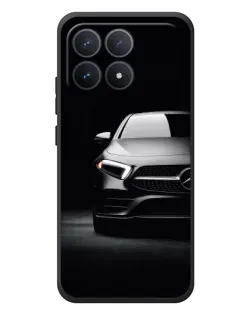 Чехол для Xiaomi Poco F8 Pro с картинкой «Свет фар Mercedes»
