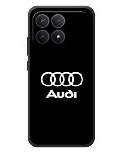 Чехол для Xiaomi Poco F8 Pro с картинкой «Классическое лого Audi»
