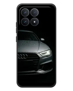 Чехол для Xiaomi Poco F8 Pro с картинкой «Audi — детализация кузова»