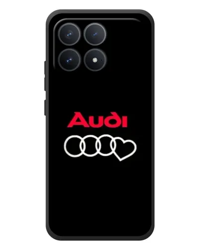 Чехол для Xiaomi Poco F8 Pro с картинкой «Логотип Audi Heart» Чехол для Xiaomi Poco F8 Pro с картинкой «Логотип Audi Heart»