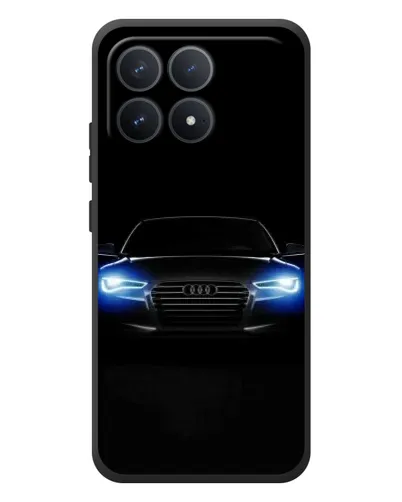 Чехол для Xiaomi Poco F8 Pro с картинкой «Audi в неоне» Чехол для Xiaomi Poco F8 Pro с картинкой «Audi в неоне»