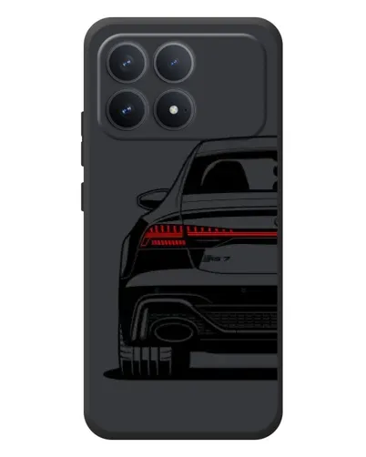 Чехол для Xiaomi Poco F8 Pro с картинкой «Задняя часть Audi — арт» Чехол для Xiaomi Poco F8 Pro с картинкой «Задняя часть Audi — арт»