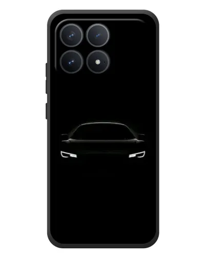 Чехол для Xiaomi Poco F8 Pro с картинкой «Взгляд Audi в темноте» Чехол для Xiaomi Poco F8 Pro с картинкой «Взгляд Audi в темноте»