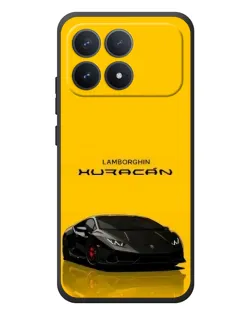Чехол для Xiaomi Poco F8 Pro с картинкой «Lamborghini Huracan черный»