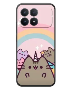 Чехол для Xiaomi Poco F8 Pro с картинкой «Единорог Pusheen» Чехол для Xiaomi Poco F8 Pro с картинкой «Единорог Pusheen»