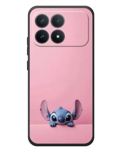 Чехол для Xiaomi Poco F8 Pro с картинкой «Stitch выглядывает»
