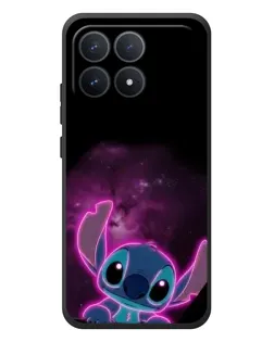 Чехол для Xiaomi Poco F8 Pro с картинкой «Неоновый Stitch»