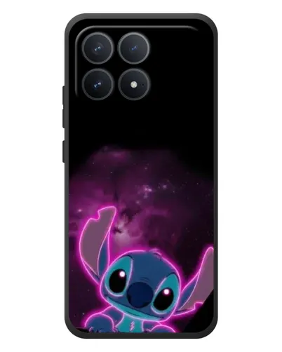 Чехол для Xiaomi Poco F8 Pro с картинкой «Неоновый Stitch»