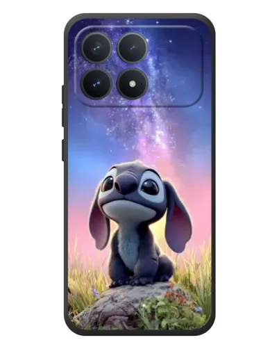 Чехол для Xiaomi Poco F8 Pro с картинкой «Стич на рассвете»