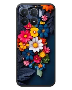 Чехол для Xiaomi Poco F8 Pro с картинкой «Цветочная феерия»