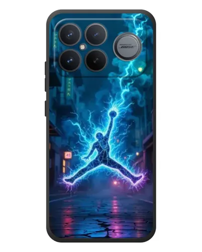 Чехол для Xiaomi Poco F8 Ultra с картинкой «Jordan Gold Jumpman» Чехол для Xiaomi Poco F8 Ultra с картинкой «Jordan Gold Jumpman»