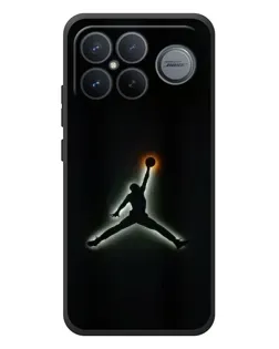Чехол для Xiaomi Poco F8 Ultra с картинкой «Jordan Gradient Logo» Чехол для Xiaomi Poco F8 Ultra с картинкой «Jordan Gradient Logo»