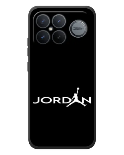 Чехол для Xiaomi Poco F8 Ultra с картинкой «Jordan White Logo» Чехол для Xiaomi Poco F8 Ultra с картинкой «Jordan White Logo»