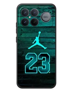 Чехол для Xiaomi Poco F8 Ultra с картинкой «Jordan Cyan 23» Чехол для Xiaomi Poco F8 Ultra с картинкой «Jordan Cyan 23»
