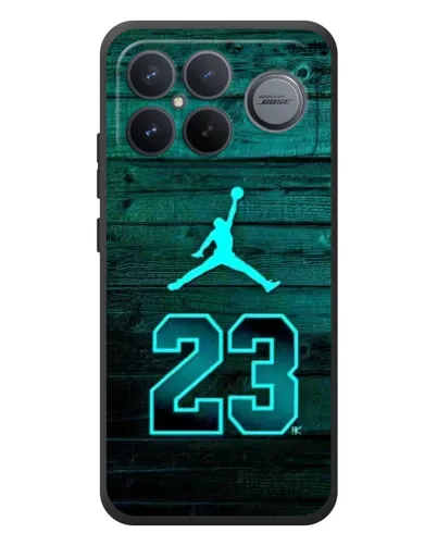 Чехол для Xiaomi Poco F8 Ultra с картинкой «Jordan Cyan 23» Чехол для Xiaomi Poco F8 Ultra с картинкой «Jordan Cyan 23»