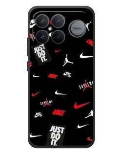 Чехол для Xiaomi Poco F8 Ultra с картинкой «Nike Mix Pattern» Чехол для Xiaomi Poco F8 Ultra с картинкой «Nike Mix Pattern»