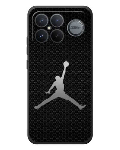 Чехол для Xiaomi Poco F8 Ultra с картинкой «Jordan Dark Carbon» Чехол для Xiaomi Poco F8 Ultra с картинкой «Jordan Dark Carbon»