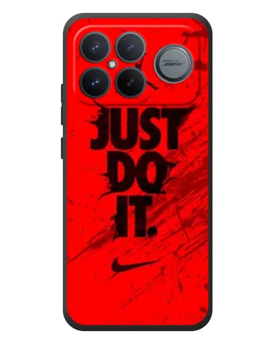 Чехол для Xiaomi Poco F8 Ultra с картинкой «Nike Just Do It» Чехол для Xiaomi Poco F8 Ultra с картинкой «Nike Just Do It»