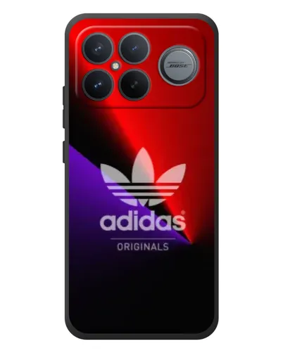 Чехол для Xiaomi Poco F8 Ultra с картинкой «Adidas Red Neon»