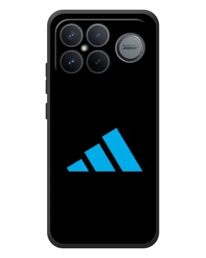 Чехол для Xiaomi Poco F8 Ultra с картинкой «Adidas Cyan Logo»